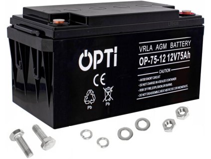 Baterie Volt Polska AGM Opti 75Ah
