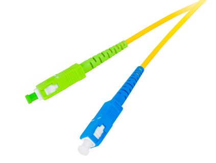 GETFORT SM SC/UPC-SC/APC SIMPLEXNÍ OPTICKÝ PATCHCORD 1M