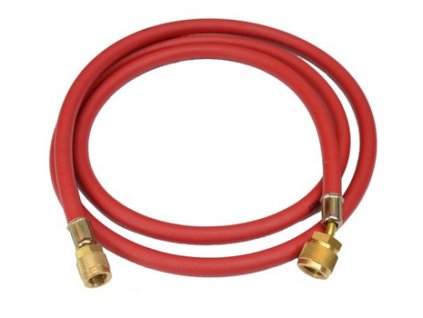 Servisní hadice REFCO CL-60-1/2"-20UNF-R (150 cm / 5/16" x 1/4") červená