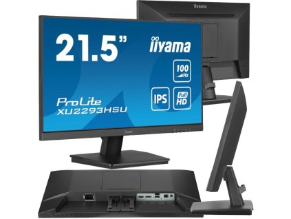 Monitor LED IIYAMA XU2293HSU-B6 22 palců IPS 1ms 100HZ HDMI DisplayPort USB