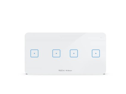 Bezdrátový čtyřpólový spínač bílý WSS-22 Tech Controls