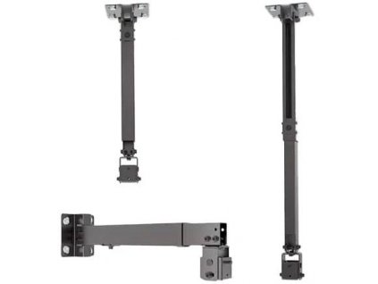 Držák projektoru 2v1 na strop/nástěnu SPA-P01B Spacetronik