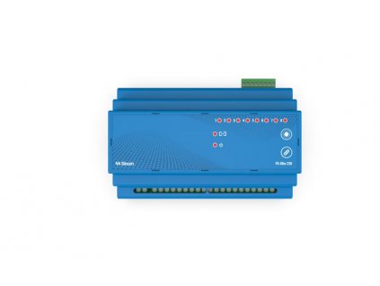 Bezdrátové relé na lištu DIN modré PS-08 230 Tech Controls