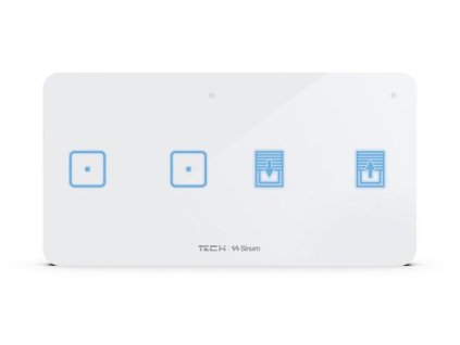 Bezdrátový dvoupólový spínač světel a rolet bílý WSZ-22P Tech Controls