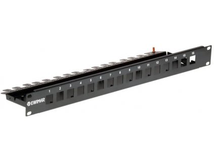 19'' skříň RACK pro 4 přepěťové moduly EWIMAR PTU/PTF-6-RACK