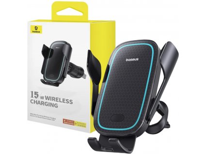 NABÍJEČKA DO AUTOMOBILU Baseus Milky Way Pro BS-CM023 Qi 15W ON BOX BLACK