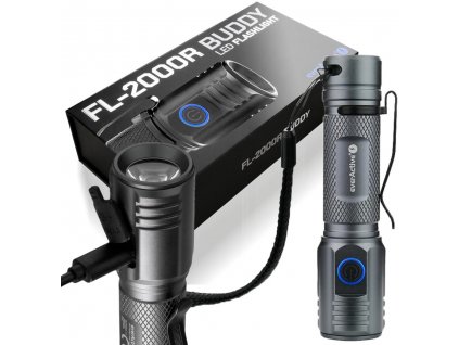 20W LED everActive FL-2000R Buddy 2000 lumenů IPX ruční svítilna