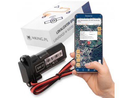 Mking MK02 GPS sledování vozidel a lodí