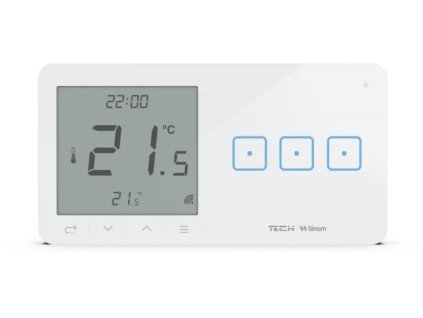 przewodowy wcznik wiata szeciok z regulatorem pokojowym biay wsr06mp tech sterowniki ec9cec726c9cd
