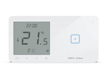 Vypínač světla s regulátorem místnosti černý WSR-01MP Tech Controls