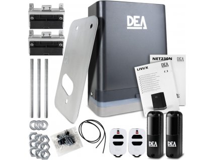 DEA KIT LIVI 9X/M pro posuvné brány do 900 kg (otočné rameno)
