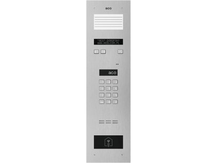 ACO INSPIRO 14+ Hlavní panel, až 1020 prostor, LCD, seznam nájemníků , ZS , čtečka