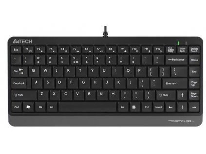 Počítačová klávesnice A4tech Fstyler FK11 šedá