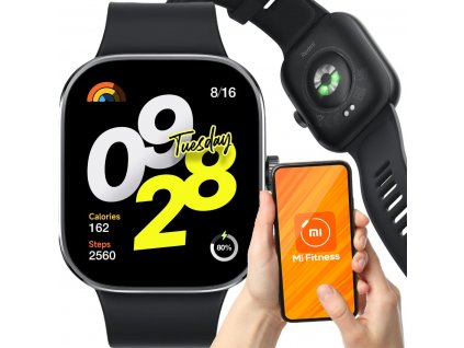 Chytré hodinky Xiaomi Redmi Watch 4 Obsidian Black
