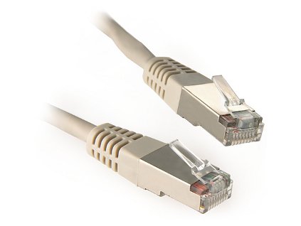 PATCHCORD CAT6 FTP 0,25M ŠEDÝ