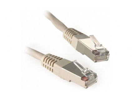 PATCHCORD CAT6 FTP 0,5M ŠEDÝ