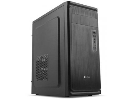 POUZDRO NATEC ARMADILLO G2 MIDI TOWER ČERNÉ