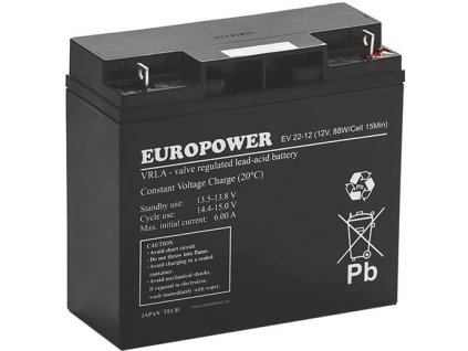 akumulator agm europower serii ev 12v 20ahc10 826765e341491