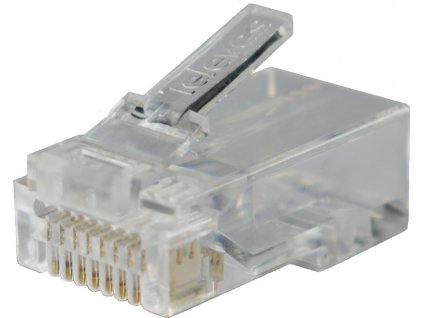 Průchozí konektor RJ45 UTP Cat 6 ref. 209906