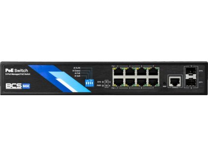 BCS BASIC PoE Switch BCS-B-SP08G-2SFP-M
