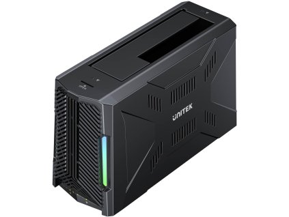 Dokovací stanice Unitek, 1x disk M.2 NVMe, 1x disk SATA, USB-C 10 Gb/s S1234B01-EU