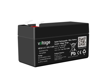 Akumulator AGM Voltage 12V 1.2Ah VE12-1.2