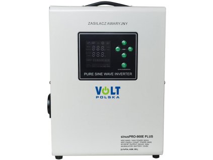 Měnič VOLT POLSKA SINUSPRO 900E PLUS 12V 600/900W LiFePO4, MENU