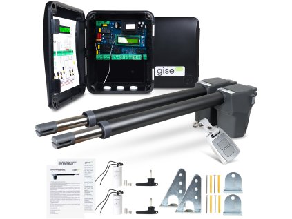 Sada GISE G250 pro 5m dvoukřídlé brány (bez fotobuněk)