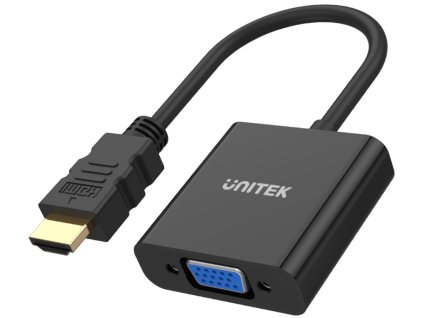 Adaptér Unitek Y-6333 HDMI na VGA + zvuk