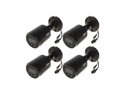 DAHUA IP CAMERA IPC-HFW2449S-S-IL-0280B-BLACK Hromadné balení 4ks.