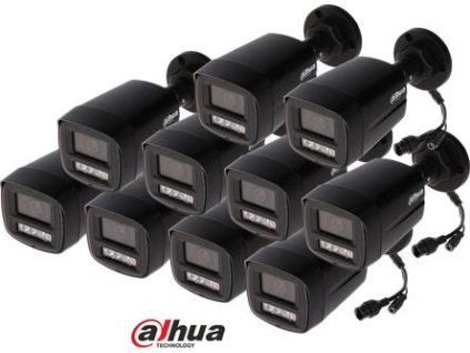 IP kamera Dahua IPC-HFW1439TL1-A-IL-BLACK v balení 10 ks.