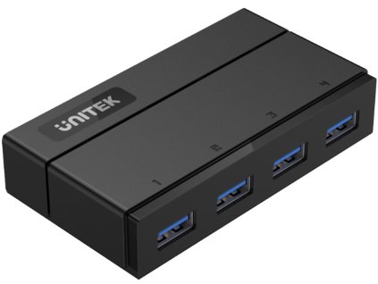 Unitek Y-HB03001 4x USB3.0 hub s funkcí nabíjení