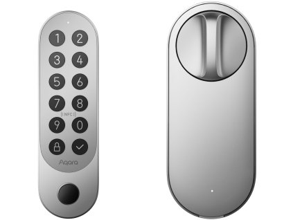 Aqara Smart Lock U200 Kit Silver, HomeKit, Thread, Bluetooth 5.1, NFC
