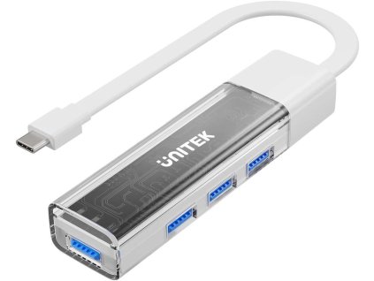 Unitek USB C/USB A obousměrný rozbočovač 5Gbps bílý
