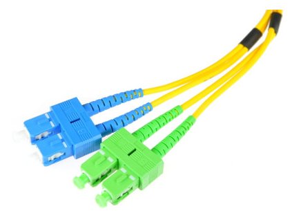 SM SC/UPC-SC/APC DUPLEX FIBRE PATCHCORD 3m