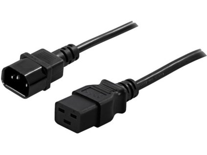IEC 320 C14 / C19 1,8 m prodlužovací kabel PowerWalker