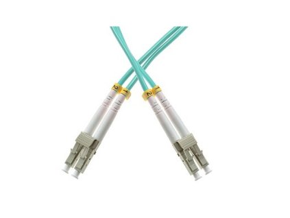 patchcord swiatlowodowy mm 1 0m duplex 50 125um om3 lc upc lc upc 1