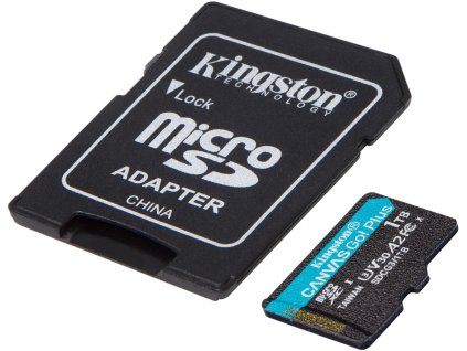 Paměťová karta Kingston Canvas Go Plus microSDXC C10 UHS-I 1TB