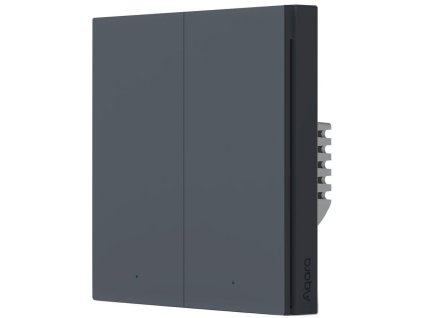 aqara smart wall switch h1 szary podwjny bez neutrala 17ca116c87316