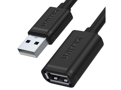 Unitek Y-C447GBK Prodlužovací kabel USB 2.0 AM-AF 0,5M