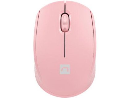 NATEC STORK BEZDRÁTOVÁ MYŠ 1600DPI RŮŽOVÁ OPTICKÁ USB
