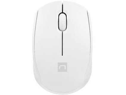 NATEC STORK BEZDRÁTOVÁ MYŠ 1600DPI BÍLÁ OPTICKÁ USB