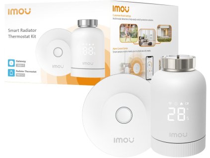Sada termostatu a brány Thermo Imou KIT-TRV1-EU-2