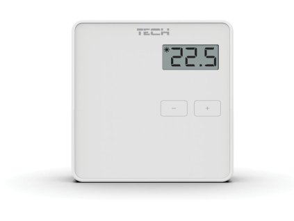 Pevně připojený dvoustavový pokojový regulátor bílý ST-294v1 Tech controllers