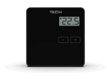 Pevně připojený dvoustavový pokojový regulátor Black ST-294v1 Tech controllers