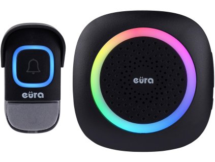 dzwonek bezprzewodowy eura wdp46a3 czarny 3e3fda59733bf