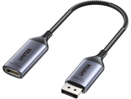 Adaptér Unitek DisplayPort 1.4 na HDMI 2.1, 8K60Hz