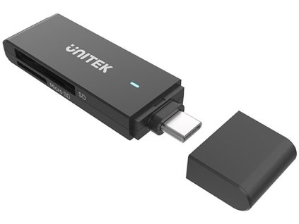 Čtečka karet Unitek USB-C SD a microSD