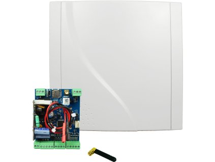 ROPAM Basic4G-PS-SET: sada Basic4G-PS/AT-GSM-MINI90/O-R3P/PS-3024/, modul LTE v pouzdře pro povrchovou montáž s AC/DC adaptérem a anténou GSM/LTE
