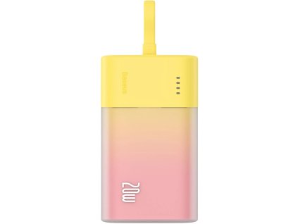 Powerbanka Baseus Popsicle 5200mAh 20W s integrovaným kabelem Lightning